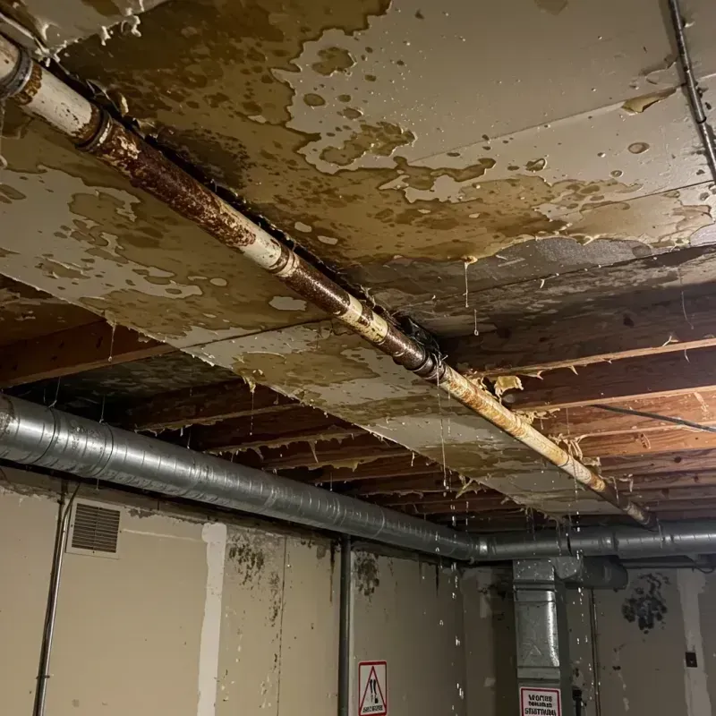 Ceiling Water Damage Repair in Apple Valley, OH